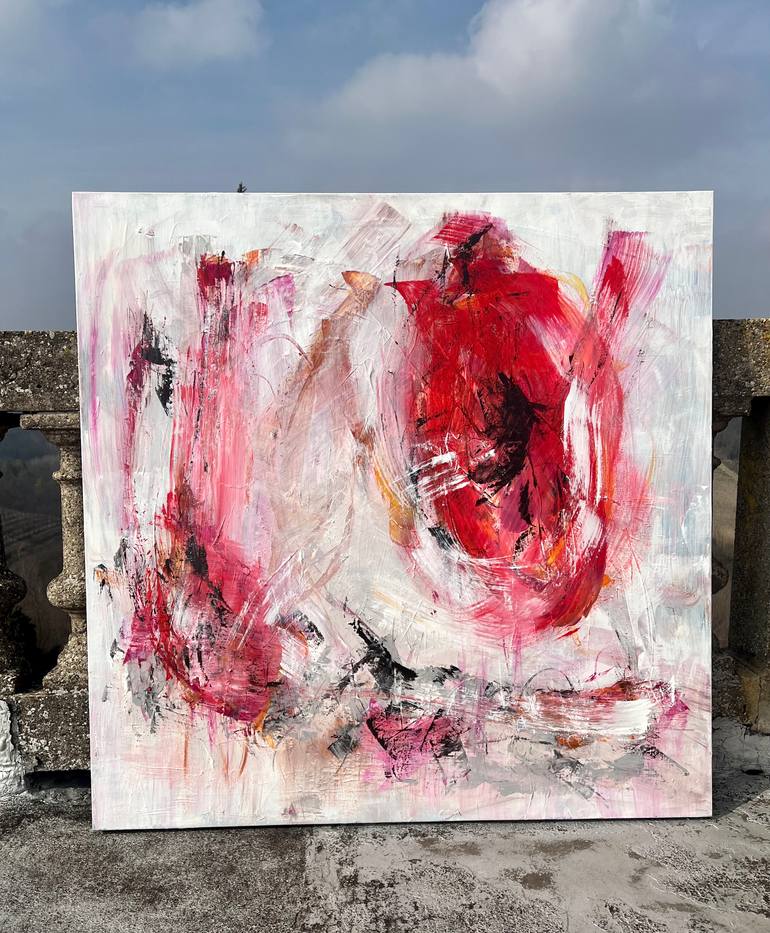 Original Abstract Expressionism Abstract Painting by Michelle Hold