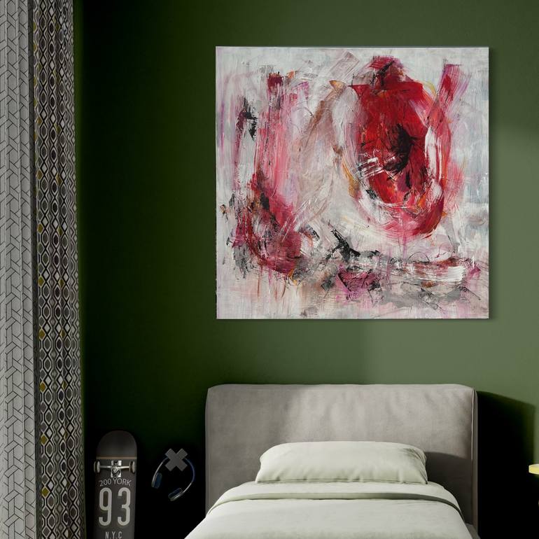 Original Abstract Expressionism Abstract Painting by Michelle Hold