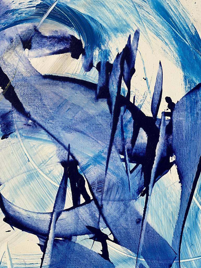Original Abstract Expressionism Abstract Painting by Michelle Hold