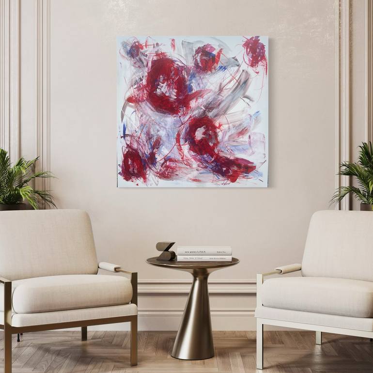 Original Abstract Expressionism Abstract Painting by Michelle Hold