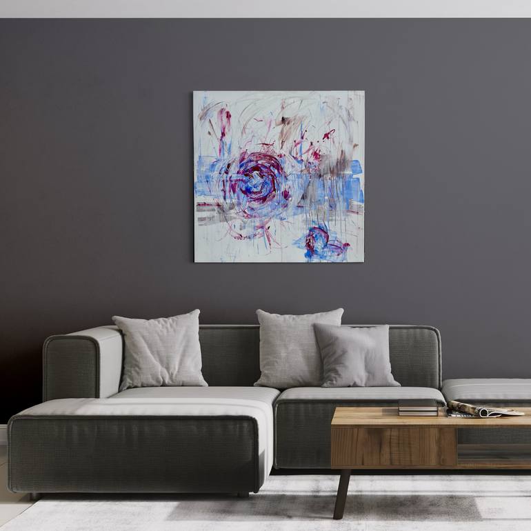 Original Abstract Expressionism Abstract Painting by Michelle Hold