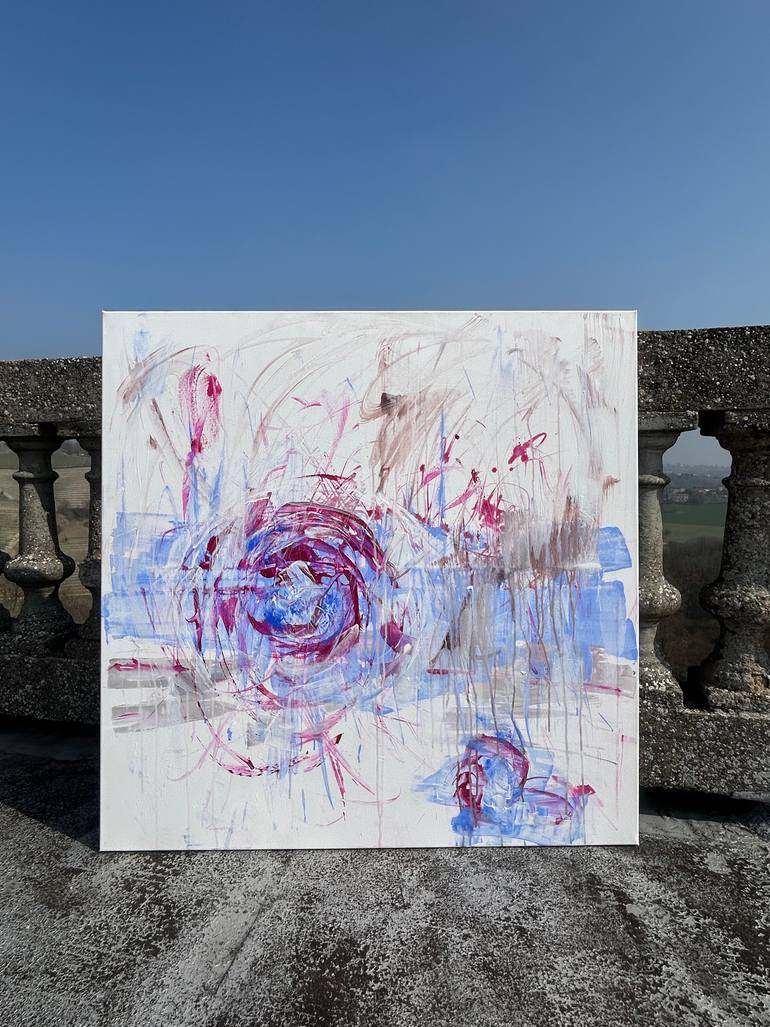 Original Abstract Expressionism Abstract Painting by Michelle Hold