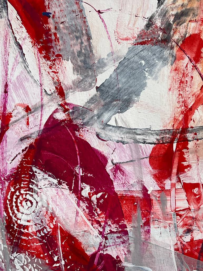 Original Abstract Expressionism Abstract Painting by Michelle Hold