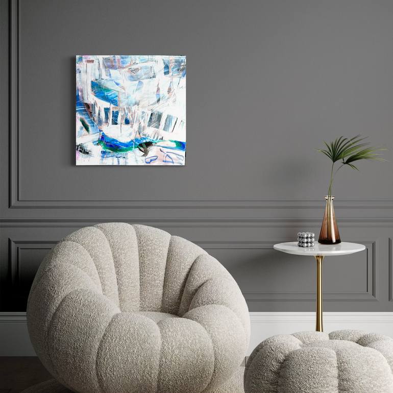 Original Abstract Expressionism Abstract Painting by Michelle Hold