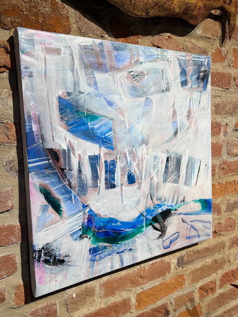 Original Abstract Expressionism Abstract Painting by Michelle Hold