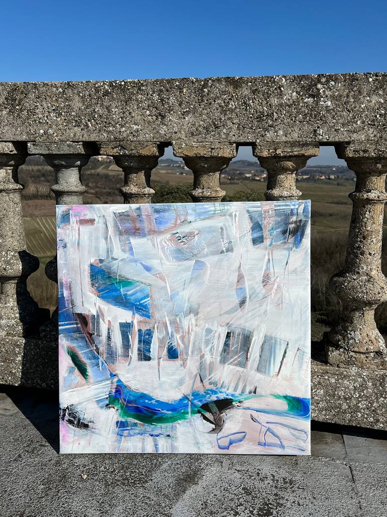 Original Abstract Expressionism Abstract Painting by Michelle Hold