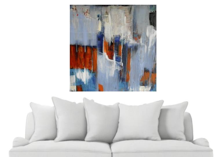 Original Abstract Landscape Painting by Michelle Hold