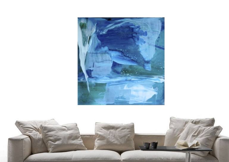 Original Abstract Landscape Painting by Michelle Hold