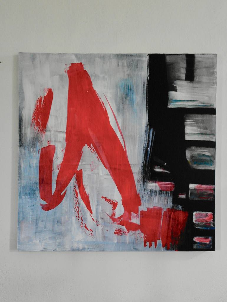 Original Abstract Expressionism Abstract Painting by Michelle Hold