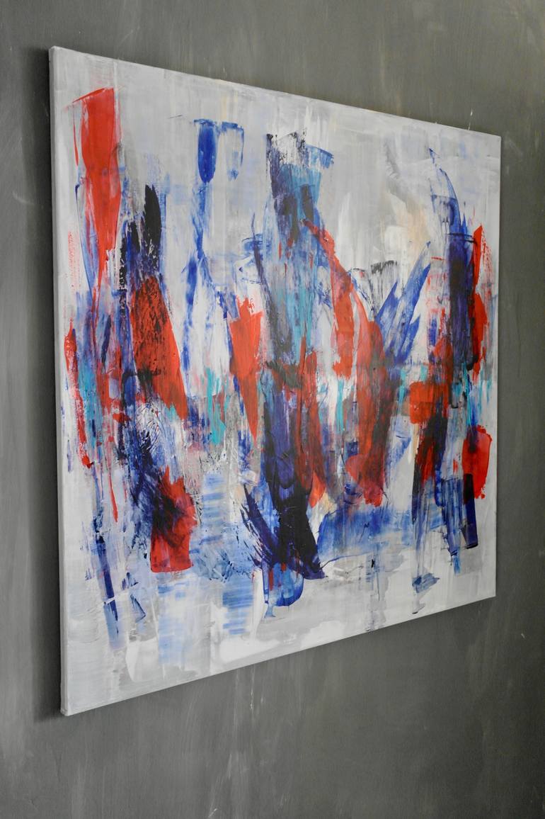 Original Abstract Expressionism Abstract Painting by Michelle Hold