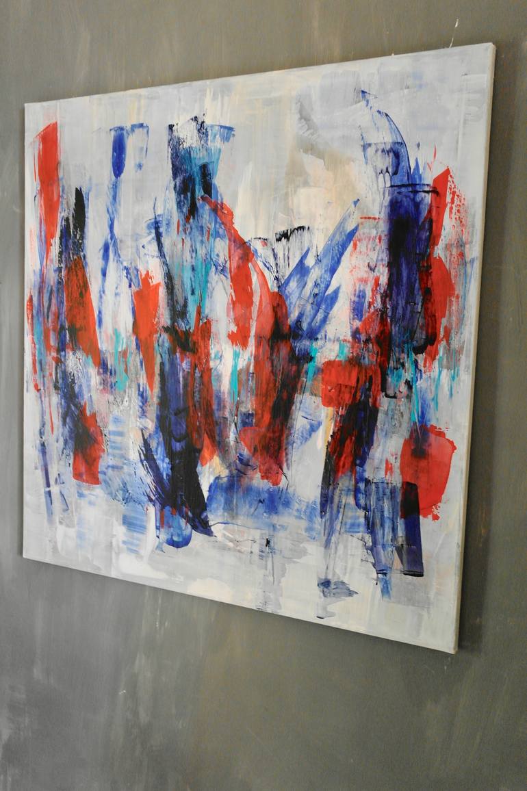 Original Abstract Expressionism Abstract Painting by Michelle Hold