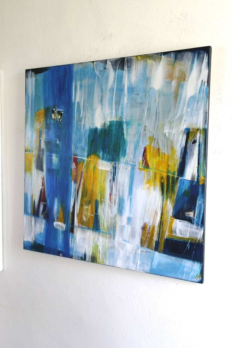 Original Abstract Expressionism Abstract Painting by Michelle Hold