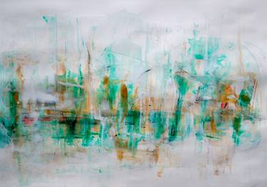 Original Abstract Landscape Paintings by Michelle Hold