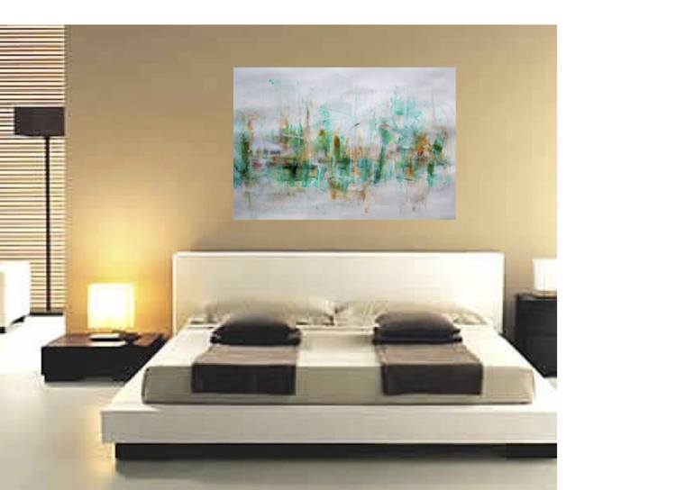 Original Abstract Landscape Painting by Michelle Hold