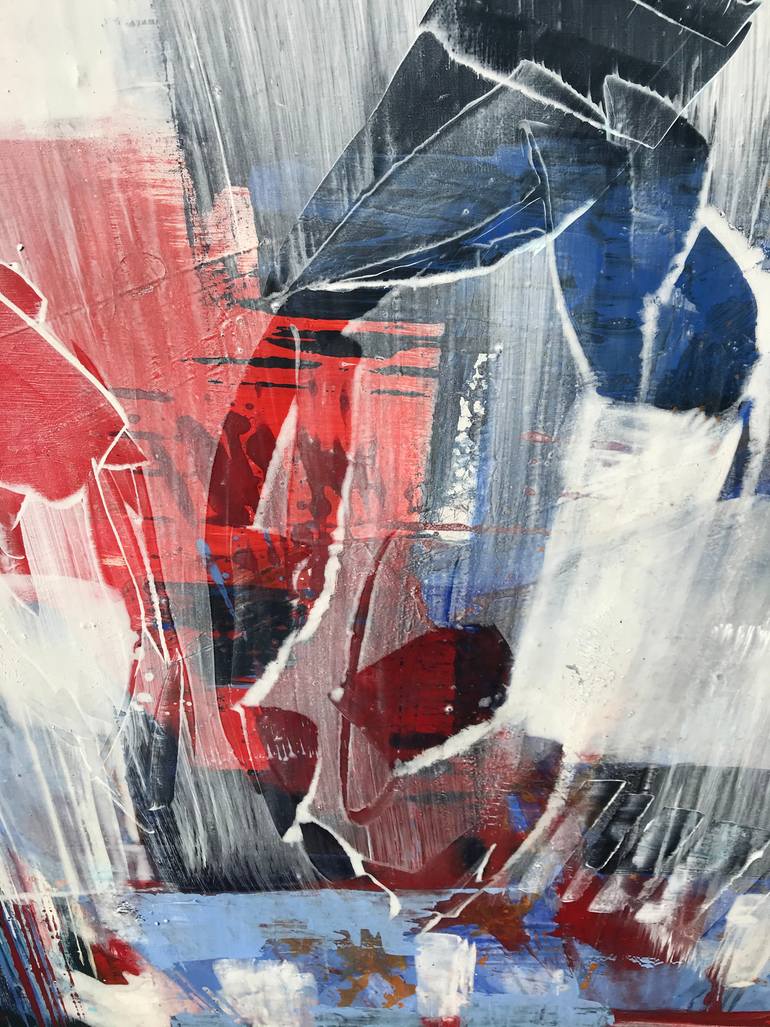 Original Abstract Expressionism Abstract Painting by Michelle Hold