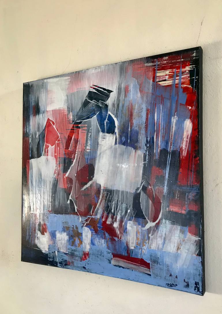Original Abstract Expressionism Abstract Painting by Michelle Hold