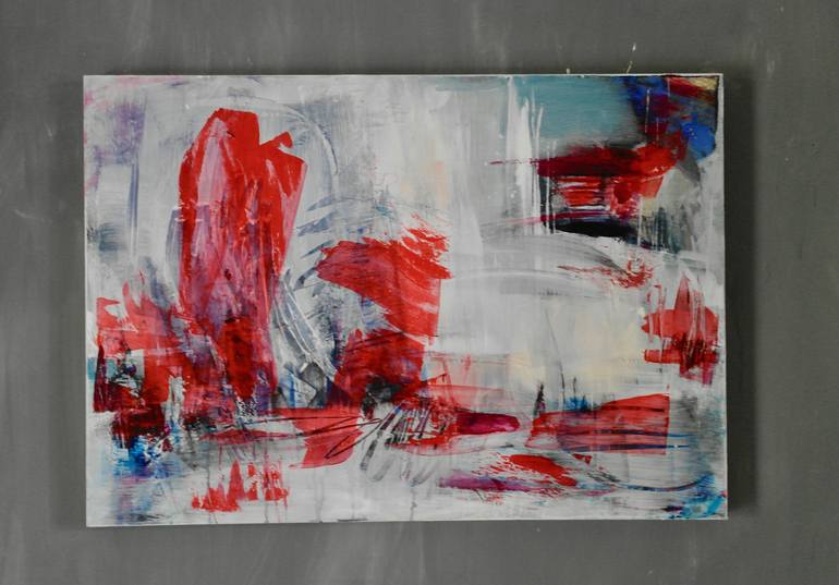 Original Abstract Expressionism Abstract Painting by Michelle Hold