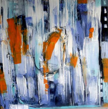 Original Abstract Expressionism Abstract Paintings by Michelle Hold