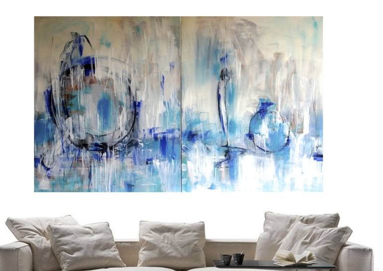 Original Abstract Expressionism Abstract Painting by Michelle Hold