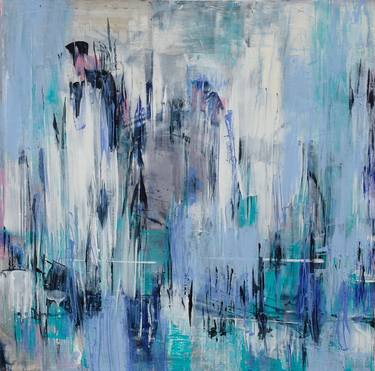 Original Abstract Expressionism Abstract Paintings by Michelle Hold