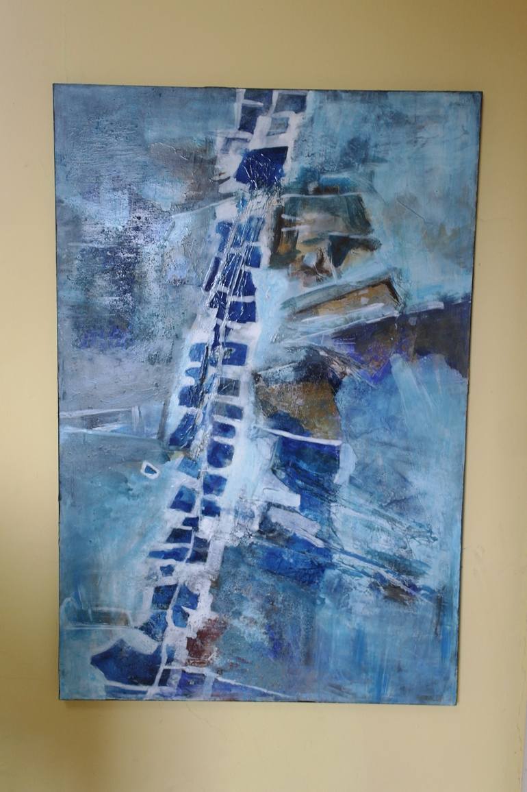 Original Abstract Expressionism Abstract Painting by Michelle Hold