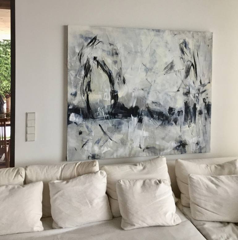 Original Abstract Expressionism Abstract Painting by Michelle Hold