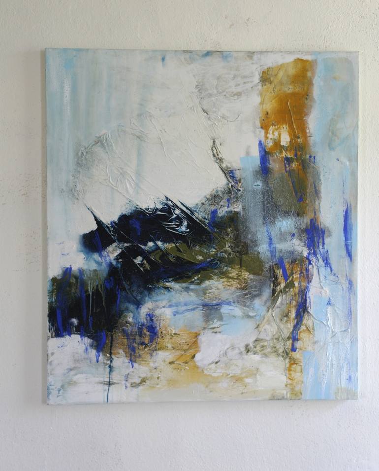 Original Abstract Expressionism Abstract Painting by Michelle Hold