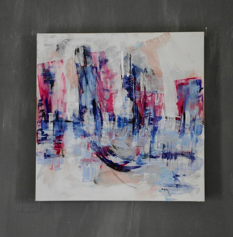 Original Abstract Expressionism Abstract Painting by Michelle Hold