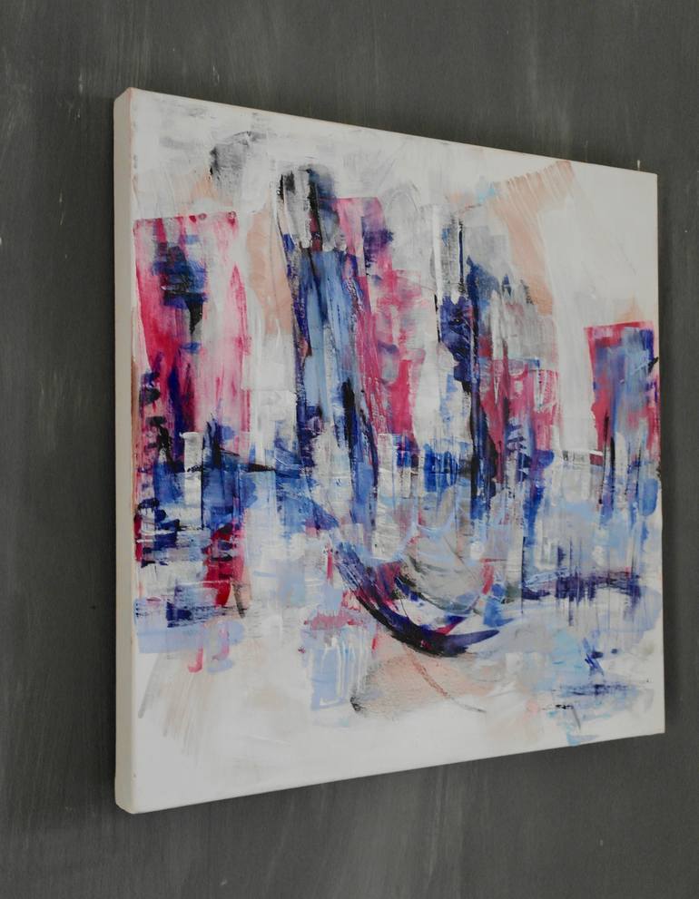 Original Abstract Expressionism Abstract Painting by Michelle Hold