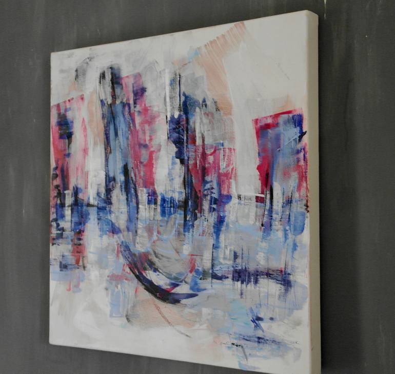 Original Abstract Expressionism Abstract Painting by Michelle Hold