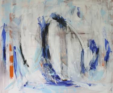 Original Abstract Expressionism Abstract Paintings by Michelle Hold