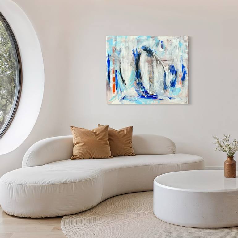 Original Abstract Expressionism Abstract Painting by Michelle Hold