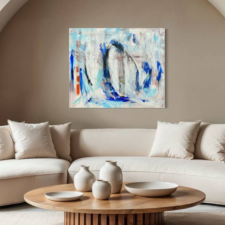 Original Abstract Expressionism Abstract Painting by Michelle Hold