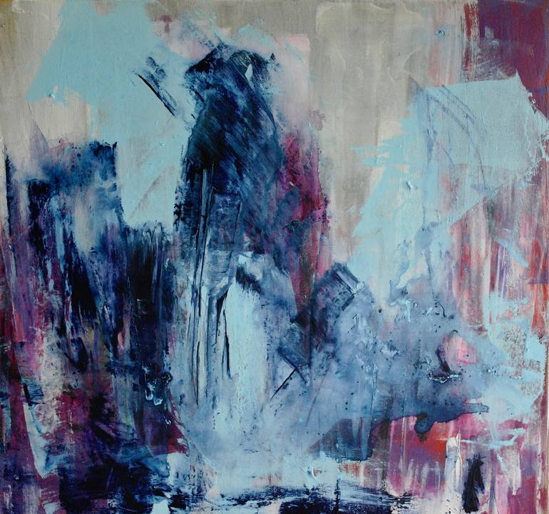 Original Abstract Expressionism Abstract Painting by Michelle Hold