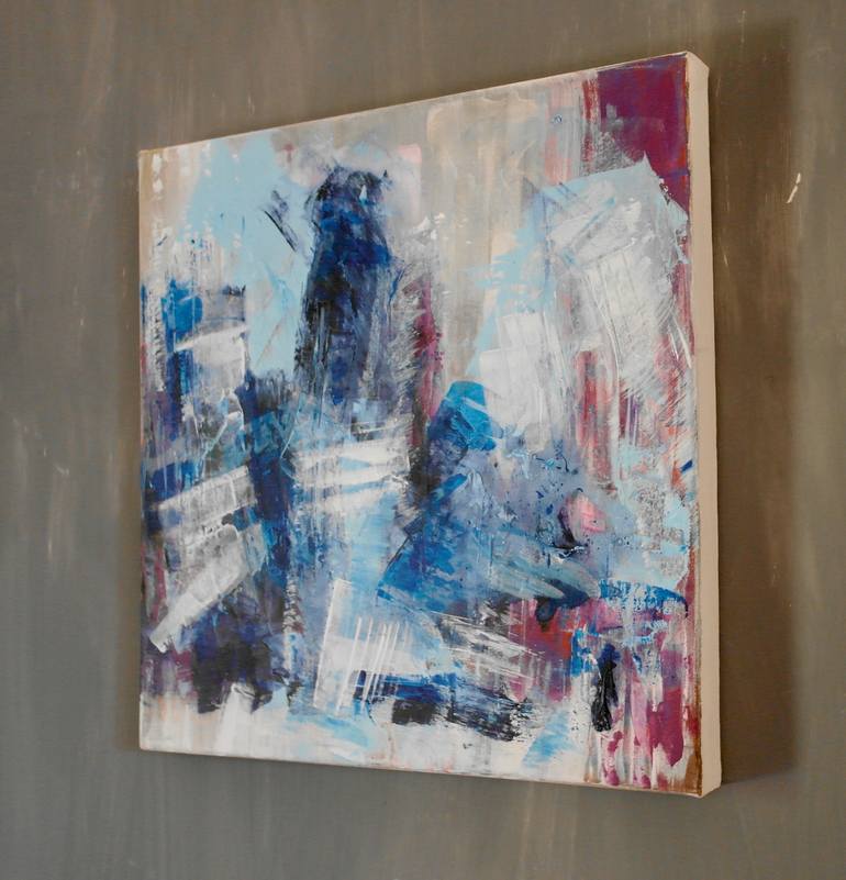 Original Abstract Expressionism Abstract Painting by Michelle Hold