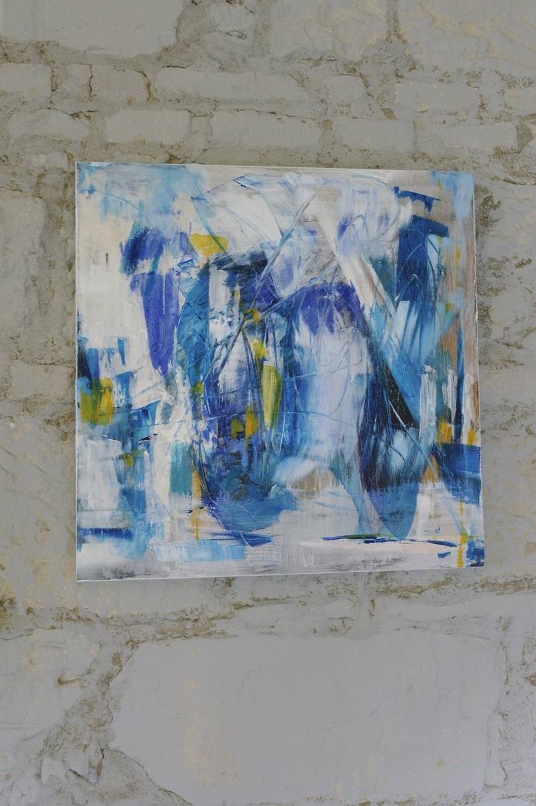 Original Abstract Expressionism Abstract Painting by Michelle Hold