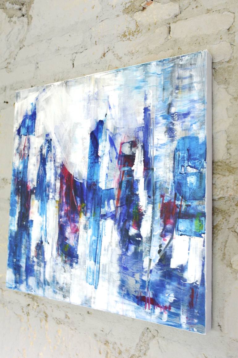 Original Abstract Expressionism Abstract Painting by Michelle Hold