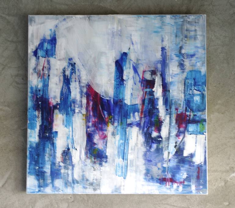 Original Abstract Expressionism Abstract Painting by Michelle Hold