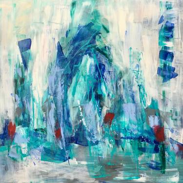 Original Abstract Expressionism Abstract Paintings by Michelle Hold