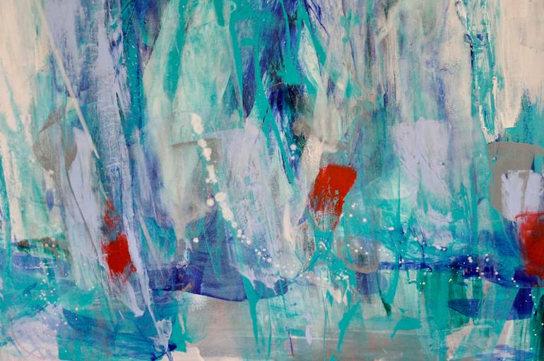 Original Abstract Expressionism Abstract Painting by Michelle Hold