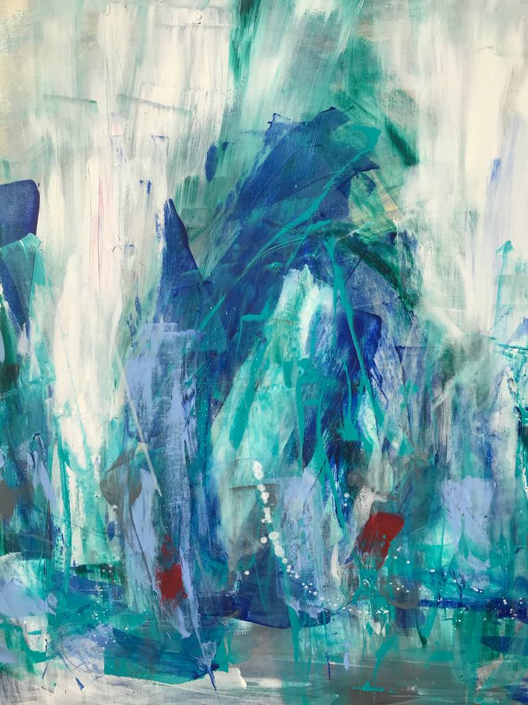 Original Abstract Expressionism Abstract Painting by Michelle Hold