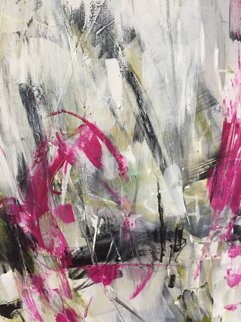 Original Abstract Expressionism Abstract Painting by Michelle Hold