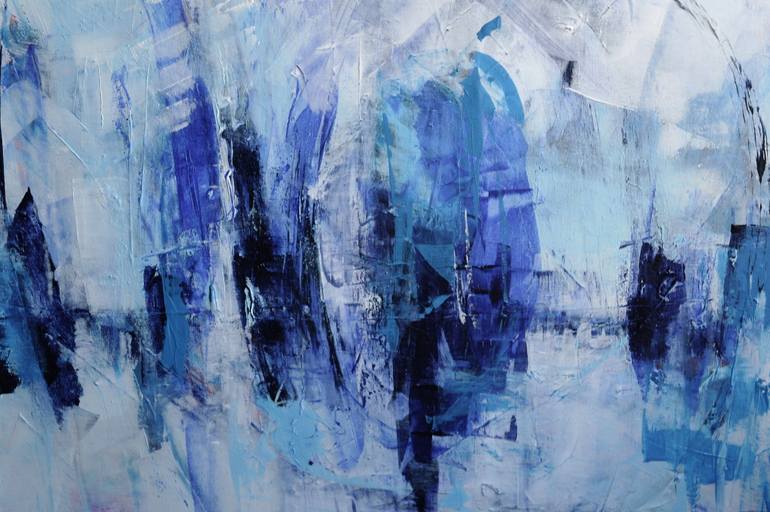 Original Abstract Expressionism Abstract Painting by Michelle Hold