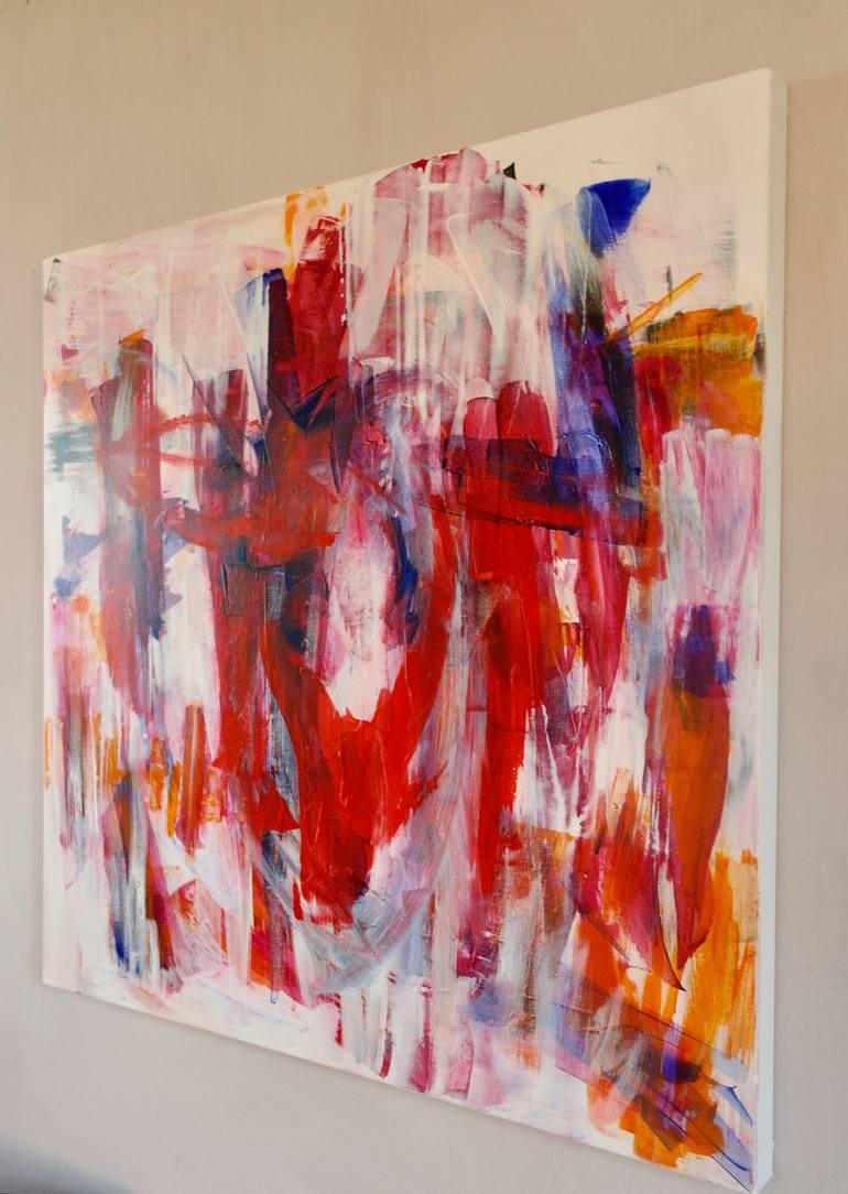 Original Abstract Expressionism Abstract Painting by Michelle Hold