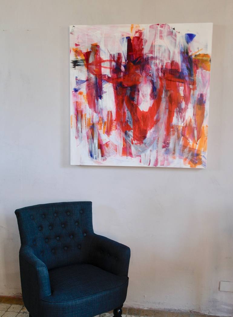 Original Abstract Expressionism Abstract Painting by Michelle Hold