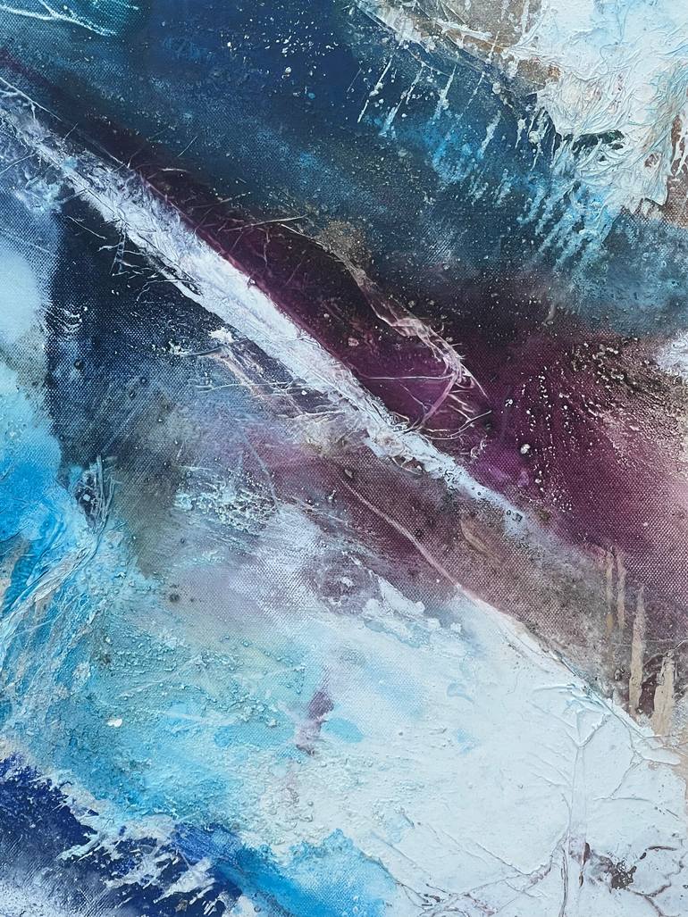 Original Abstract Expressionism Abstract Painting by Michelle Hold