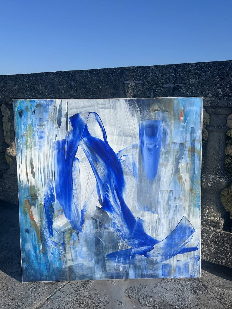 Original Abstract Expressionism Abstract Painting by Michelle Hold