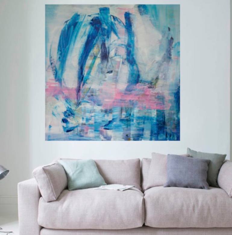 Original Abstract Expressionism Abstract Painting by Michelle Hold