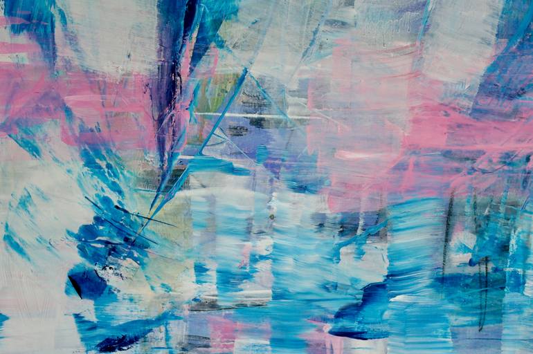 Original Abstract Expressionism Abstract Painting by Michelle Hold