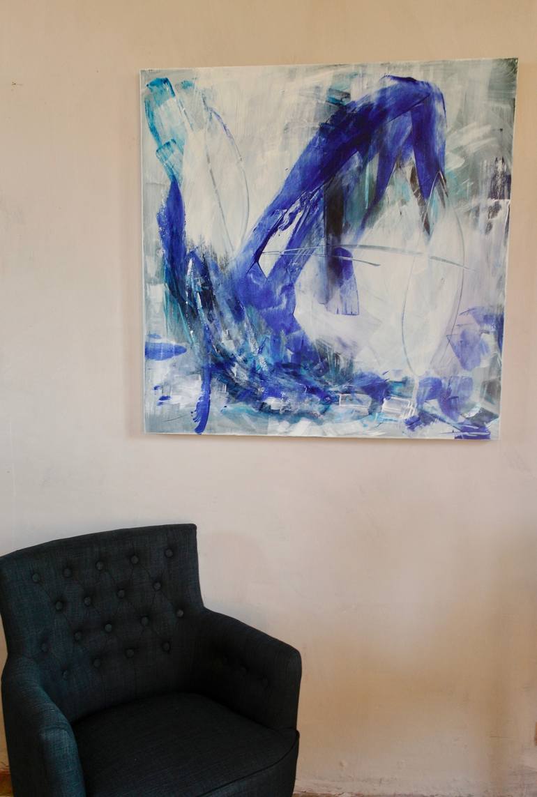 Original Abstract Expressionism Abstract Painting by Michelle Hold